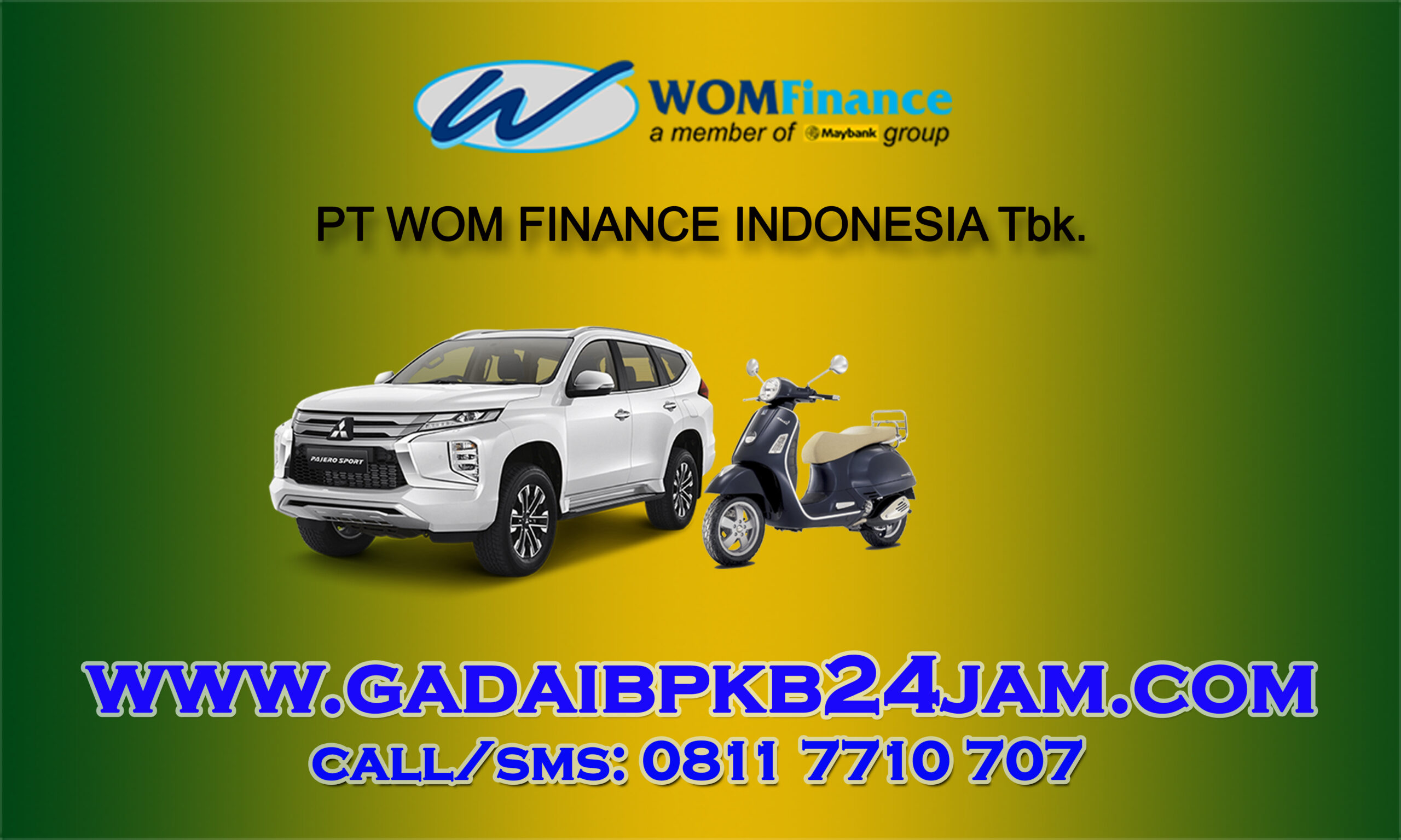 GADAI BPKB MOBIL KEMBANGAN JAKARTA BARAT
