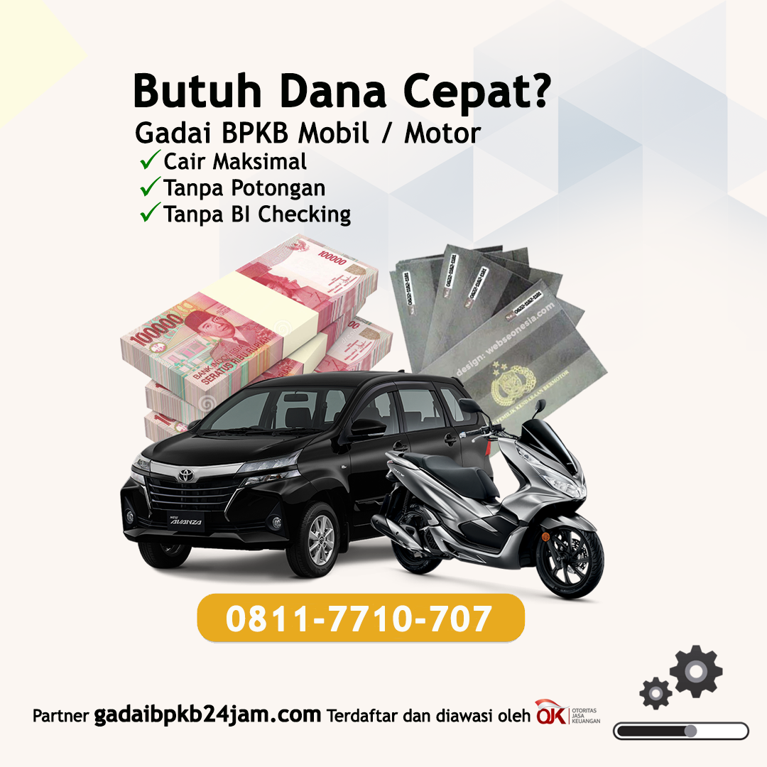 gadai BPKB Mobil & Motor Bulang kota batam. 100% BPKB Aman