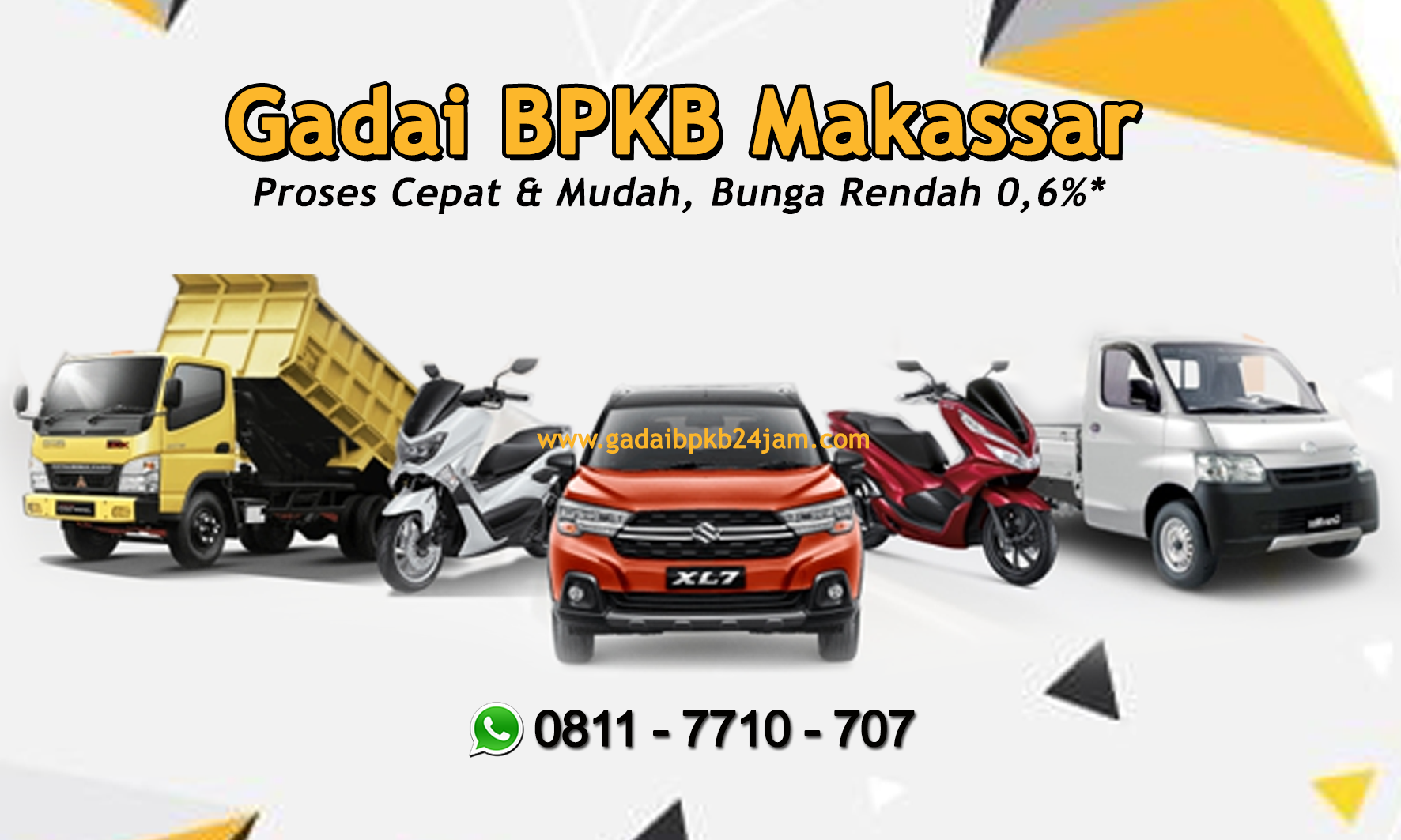 Kredit Gadai BPKB Mobil Bunga Rendah di Makassar