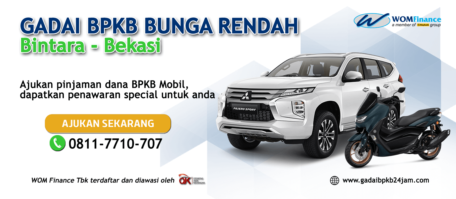 Gadai BPKB Mobil Bunga Rendah di Bintara Bekasi