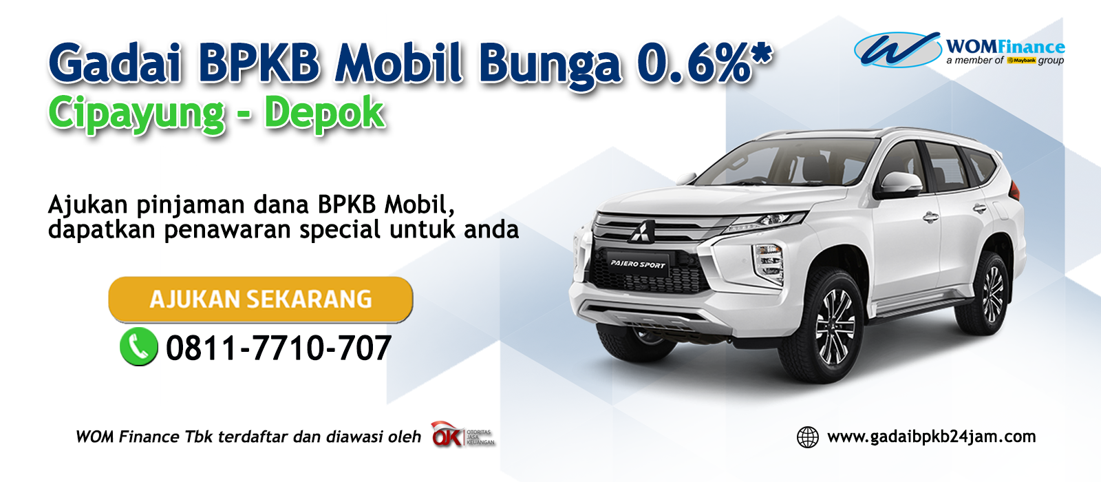 Gadai BPKB Mobil Bunga Rendah di Cipayung Depok