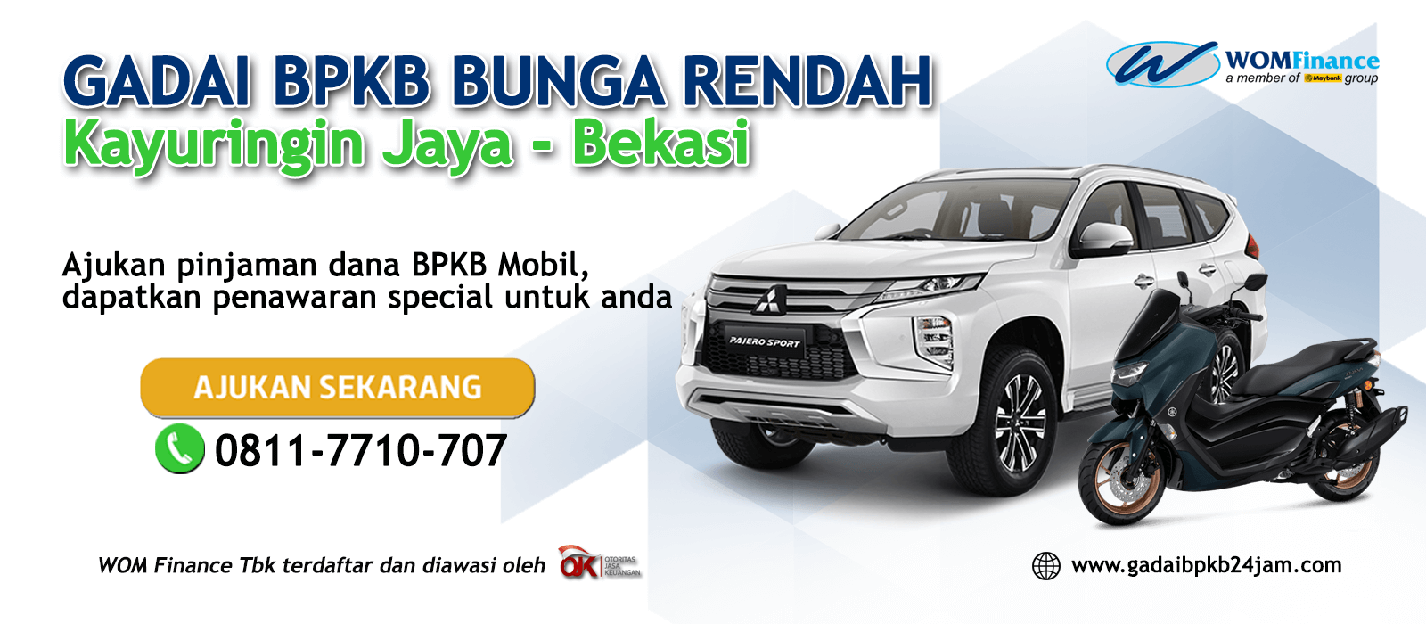 Gadai BPKB Mobil Tanpa Survey di Kayuringin Jaya