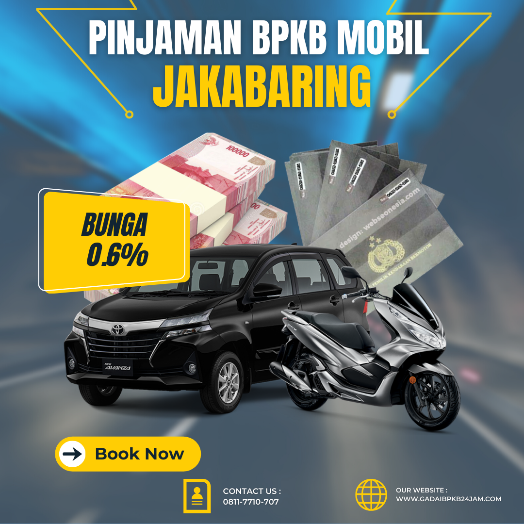 Pinjaman BPKB Mobil Jakabaring