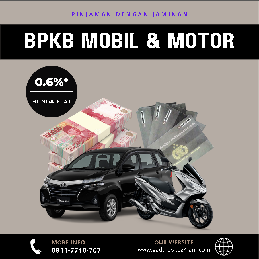 Pinjaman BPKB Mobil & Motor Karas
