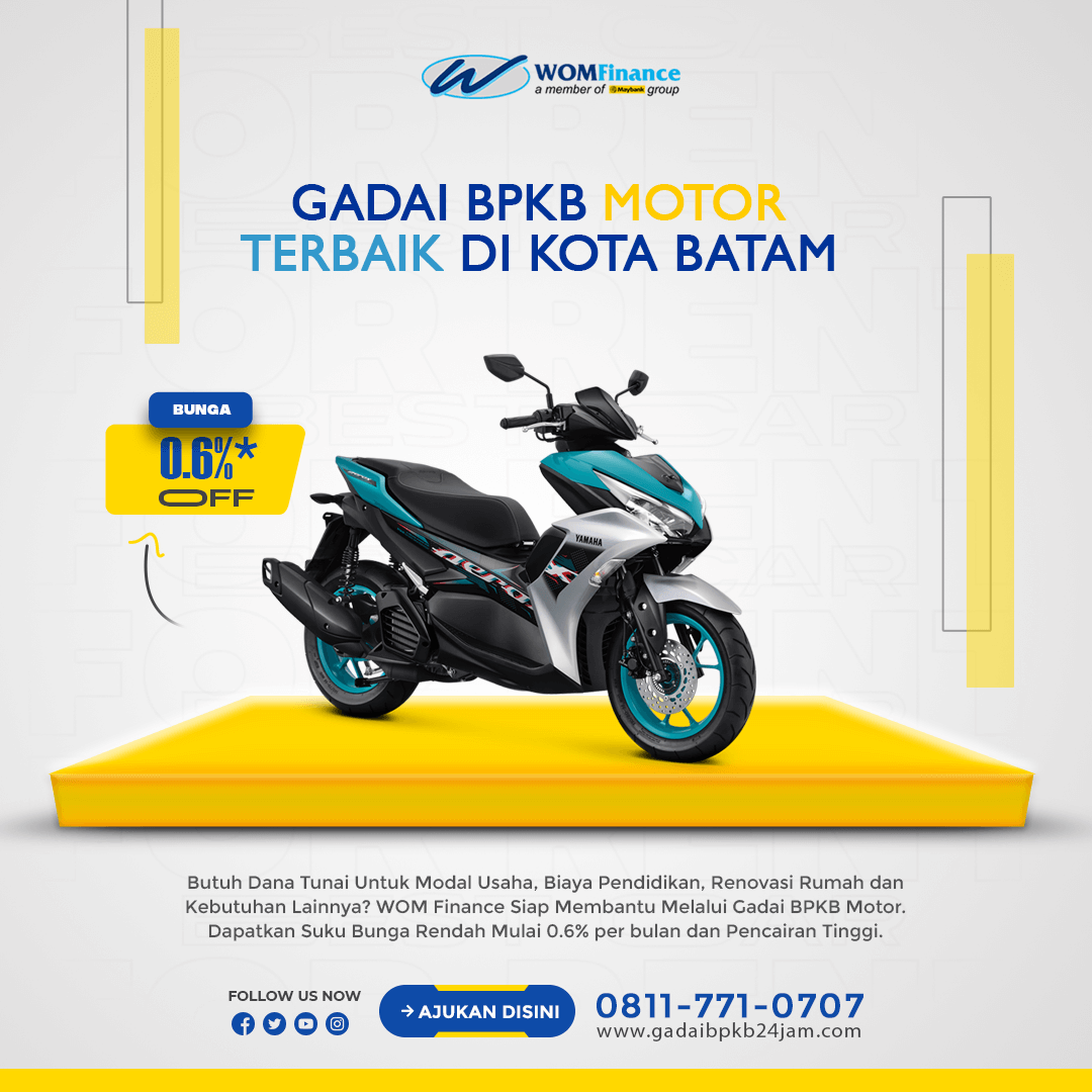 Gadai BPKB Motor di Taman Baloi