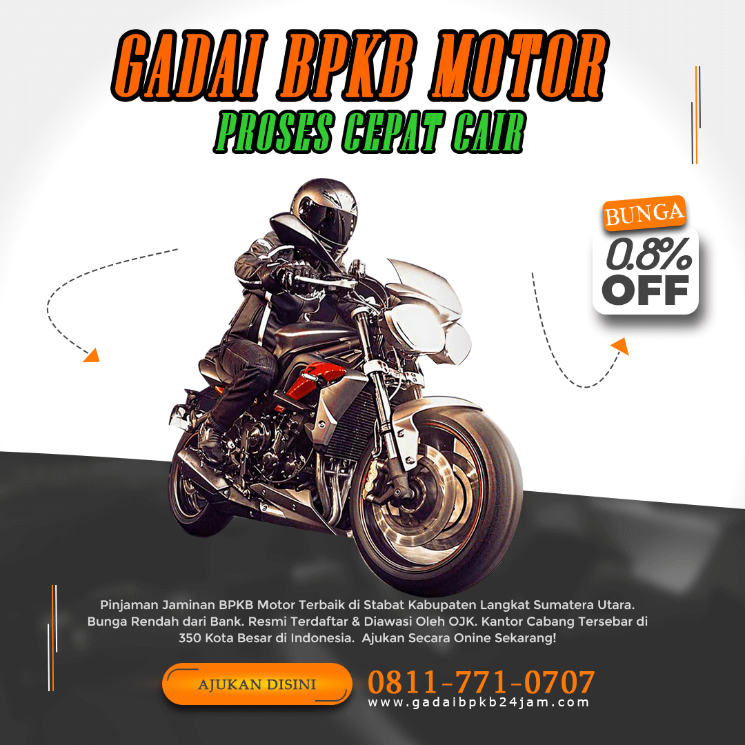 Gadai BPKB Motor di Stabat