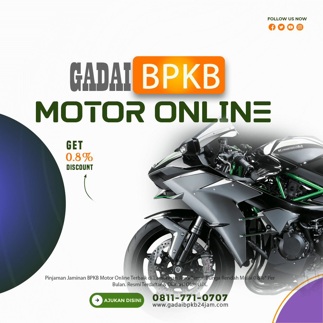 Pinjaman Online Jaminan BPKB Motor di Lamongan