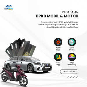 Pinjaman BPKB Motor di Pegadaian Medan