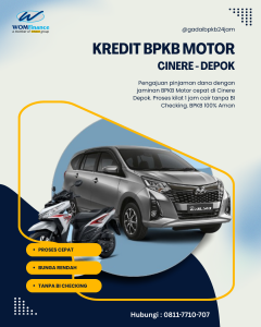 Kredit BPKB Motor di Cinere