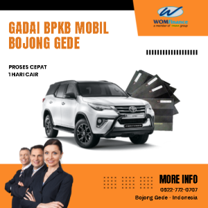 Kredit Jaminan BPKB Mobil Bojong Gede