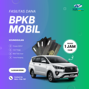 Fasilitas Dana Jaminan BPKB Mobil di Bekasi