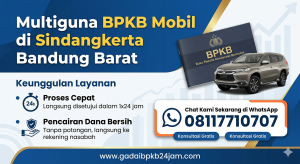 Multiguna BPKB Mobil di Sindangkerta Bandung Barat