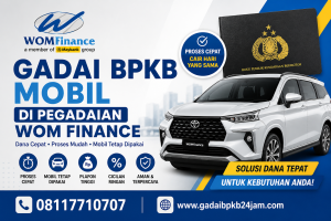 Gadai BPKB Mobil di Pegadaian WOM Finance