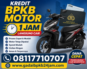 Kredit BPKB Motor 1 Jam Langsung Cair