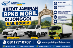 Kredit Jaminan BPKB Mobil di Jonggol Kab. Bogor