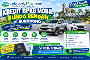 Kredit BPKB Mobil Bunga Rendah di Sukodono Sidoarjo – gadaibpkb24jam.com